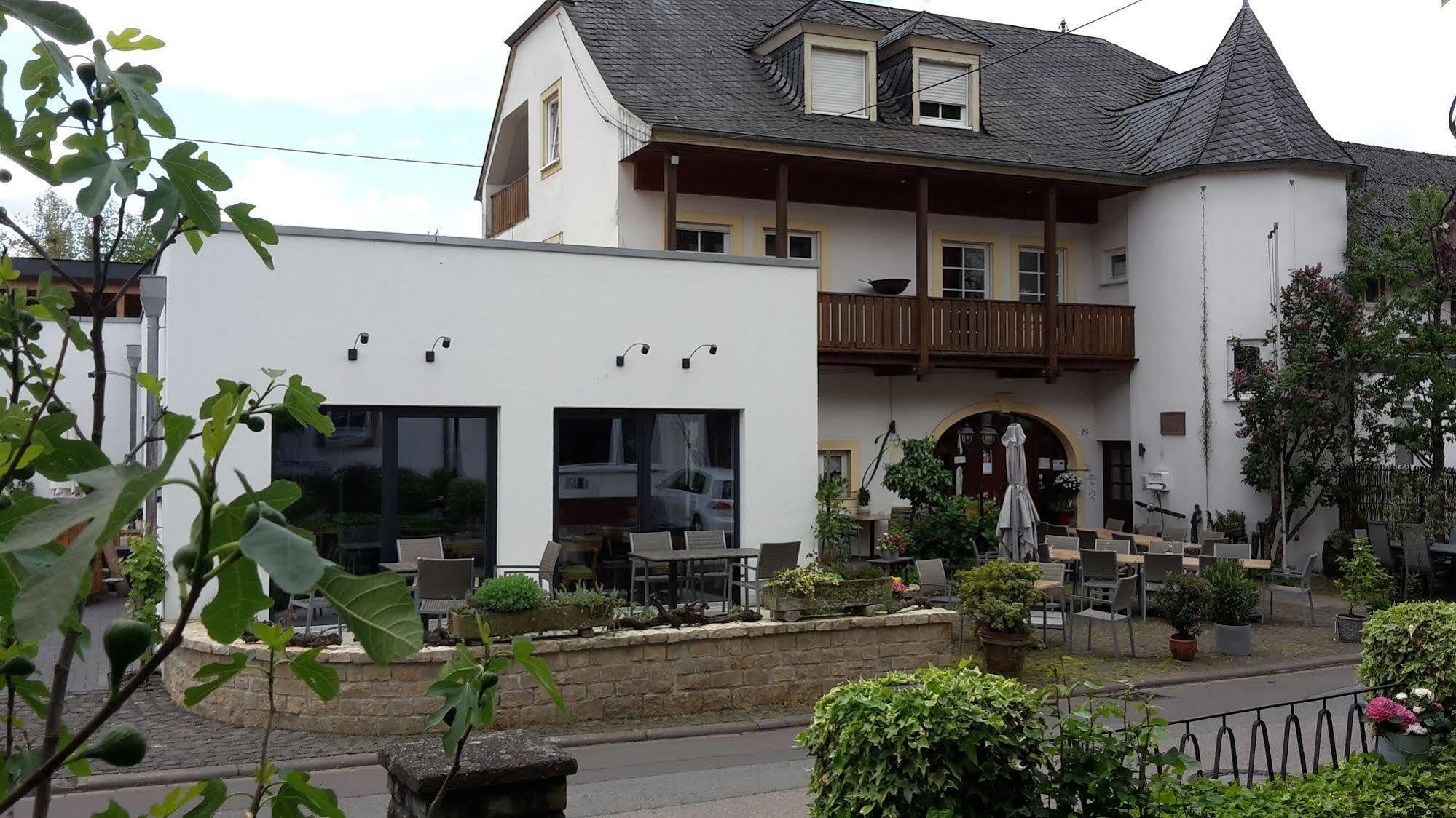 Johannishof Wein-Café&Gästehaus Langsur Exterior foto